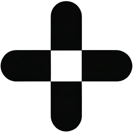 Minimal plus sign favicon